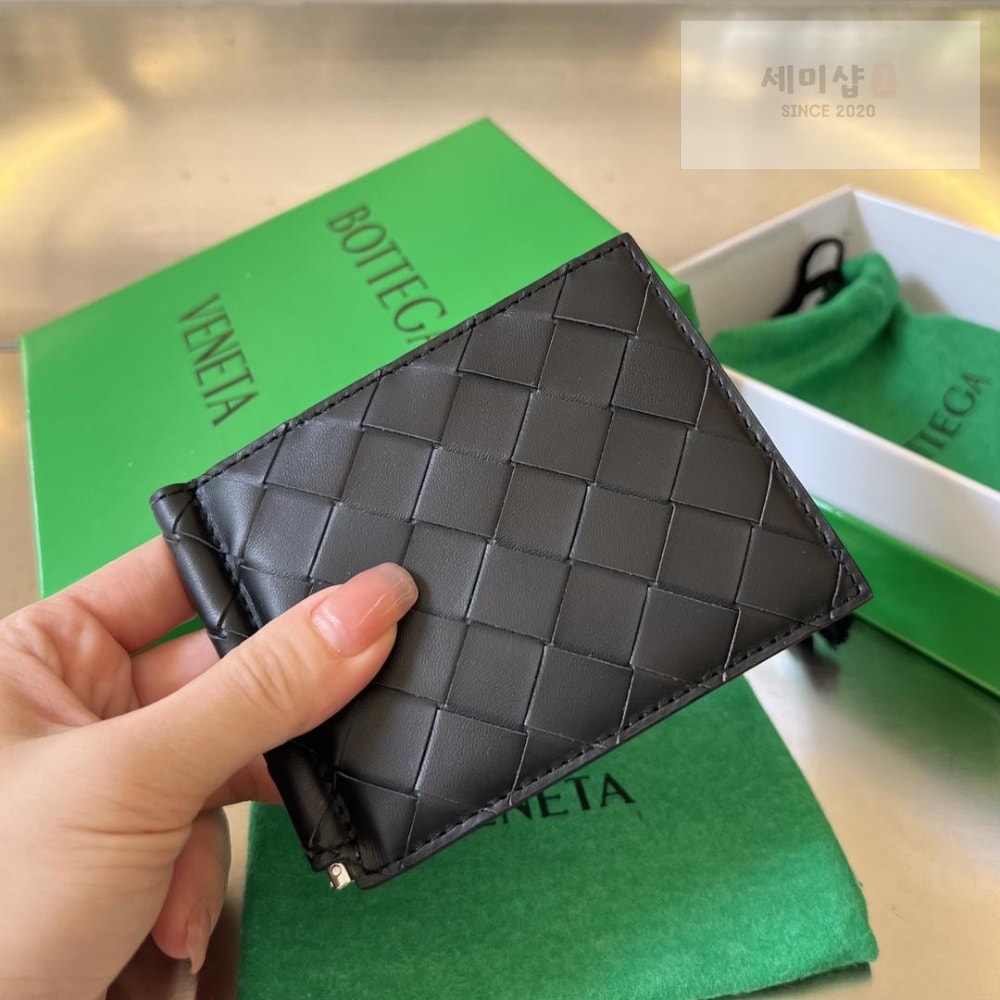 Bottega Veneta Bottega Veneta Intrecciato Bill_Clip_Wallet 지갑 27번 이미지