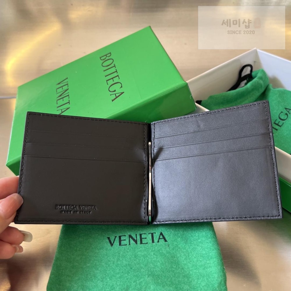 Bottega Veneta Bottega Veneta Intrecciato Bill_Clip_Wallet 지갑 31번 이미지