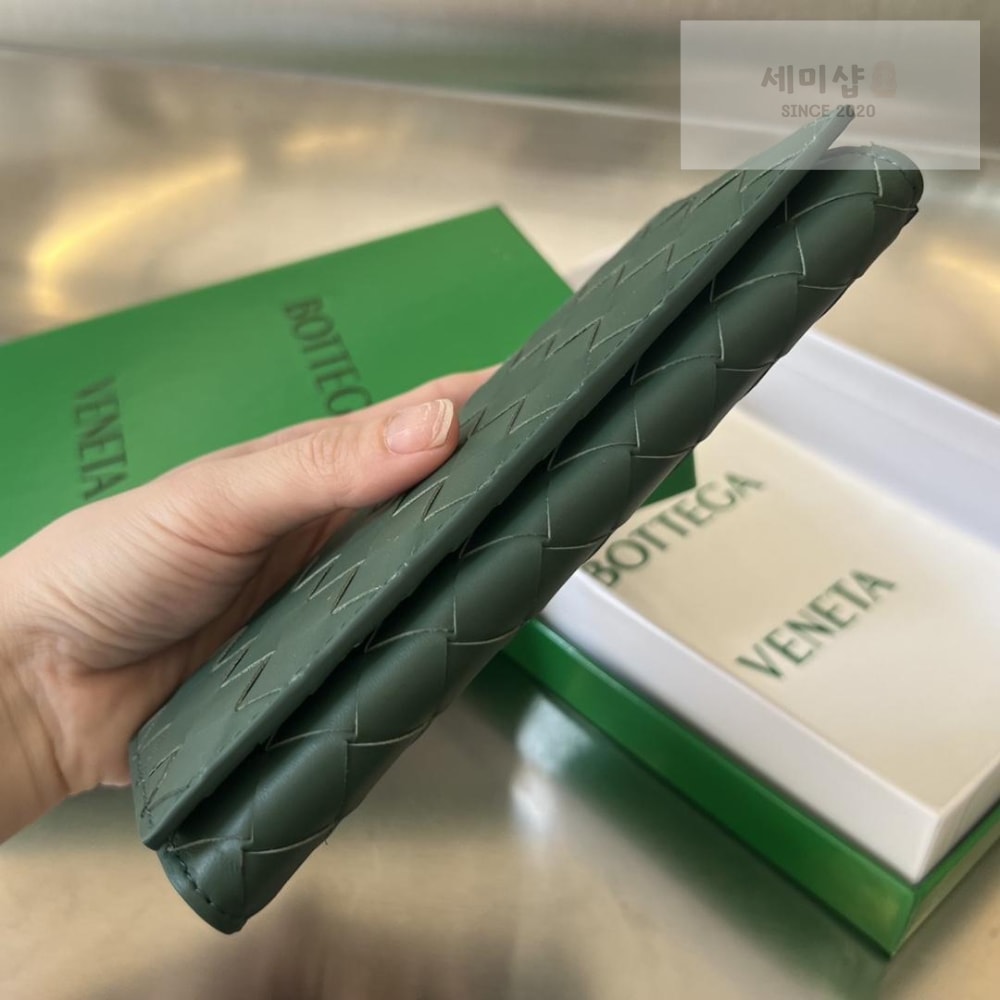 Bottega Veneta Bottega Veneta Intrecciato Vertical Wallet 지갑 9번 이미지