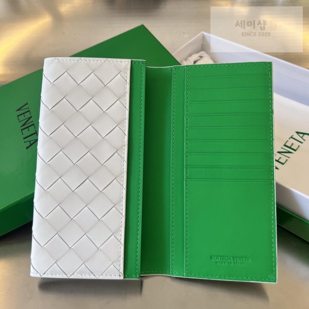 Bottega Veneta Bottega Veneta Intrecciato Vertical Wallet 지갑 46번 이미지