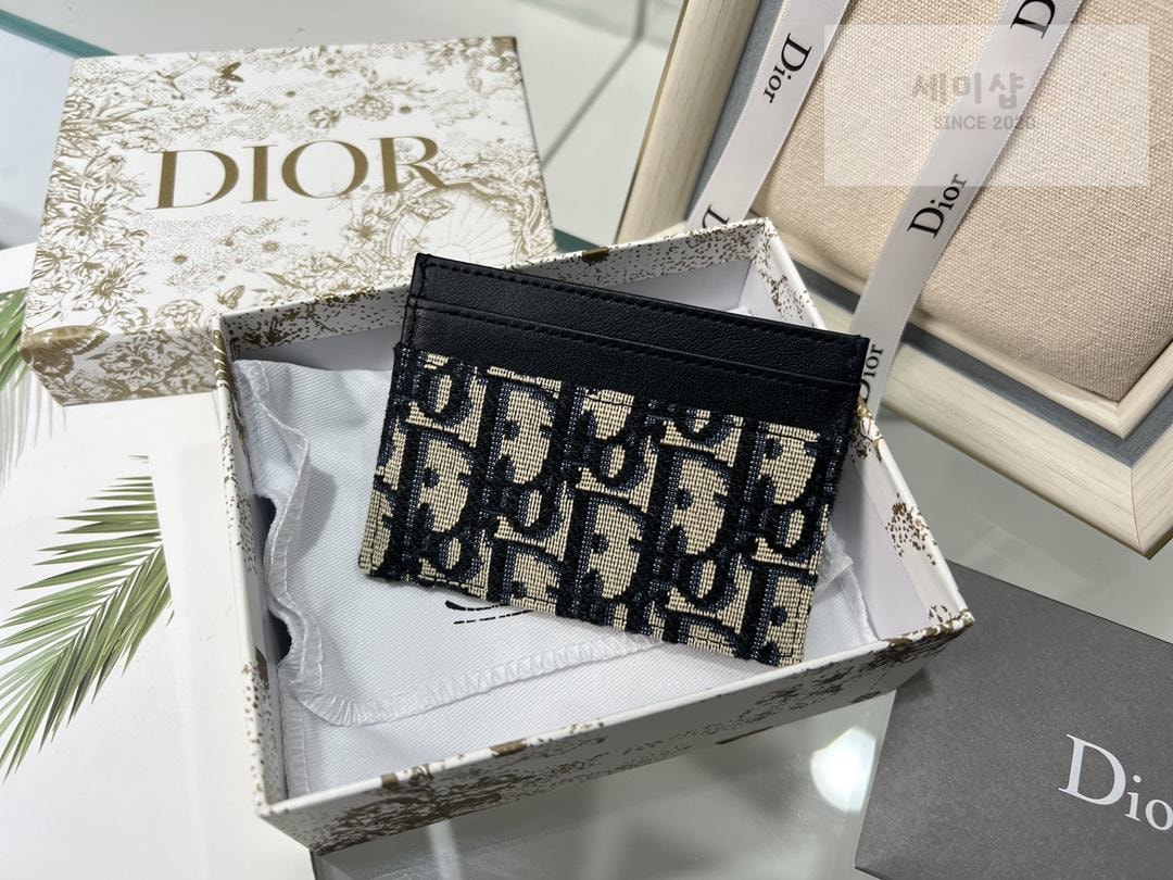 D I O R Dior 5 Slot Card Holder 레플리카 3번 이미지 - 지갑 | 세미샵 레플리카 사이트
