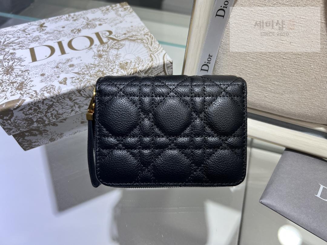 D I O R Dior Caro Compact Zipped Wallet 지갑 2번 이미지