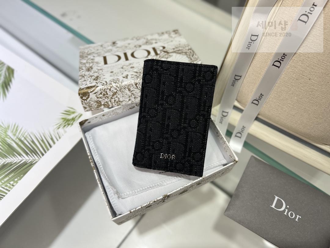 D I O R Dior Fold Card Holder 레플리카 1번 이미지 - 지갑 | 세미샵 레플리카 사이트