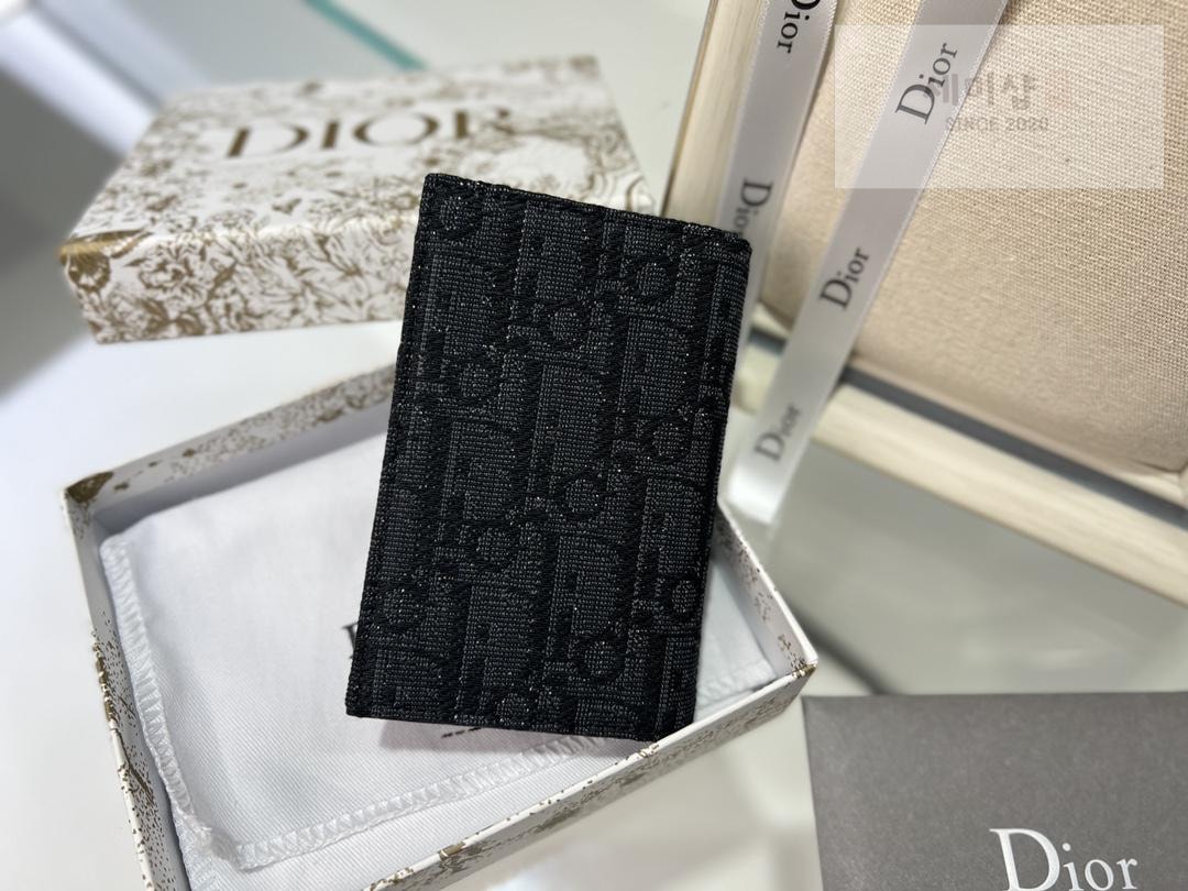 D I O R Dior Fold Card Holder 레플리카 9번 이미지 - 지갑 | 세미샵 레플리카 사이트