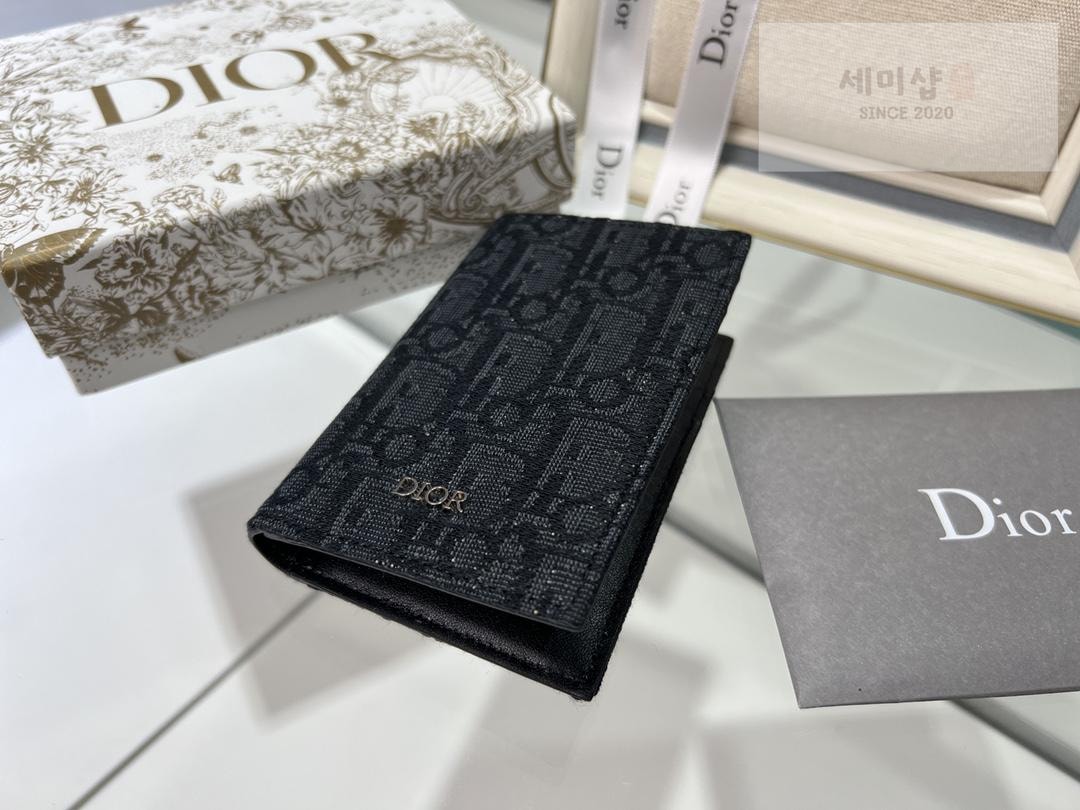 D I O R Dior Fold Card Holder 레플리카 10번 이미지 - 지갑 | 세미샵 레플리카 사이트