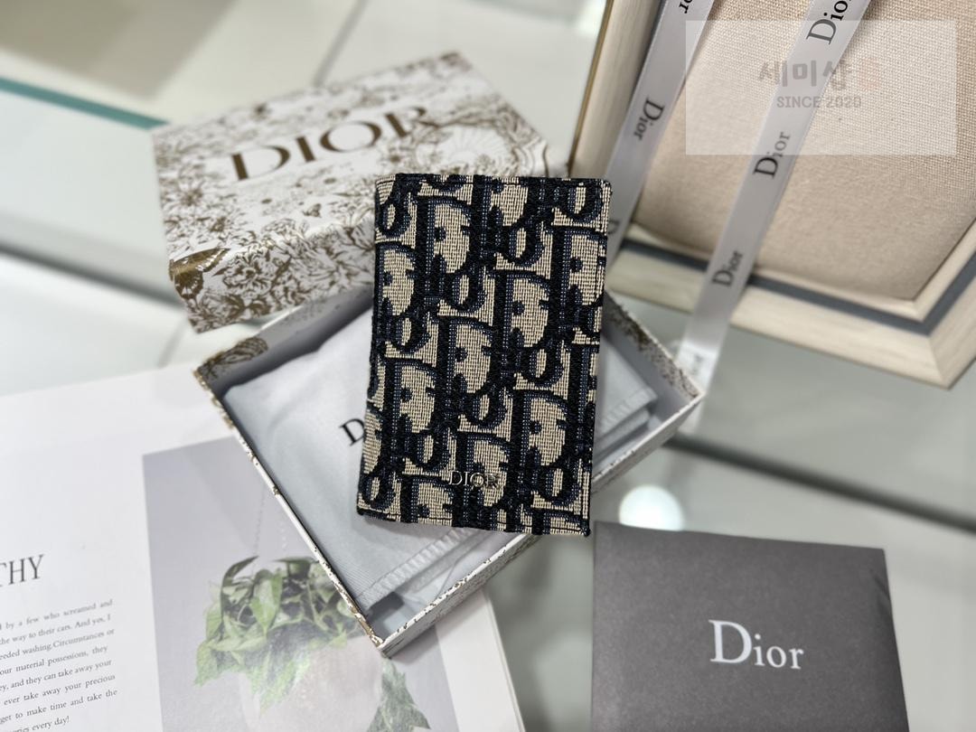 D I O R Dior Fold Card Holder 레플리카 5번 이미지 - 지갑 | 세미샵 레플리카 사이트