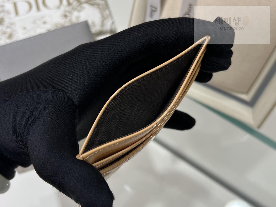 D I O R Dior Lady Patent Cannage Card Holder 지갑 9번 이미지