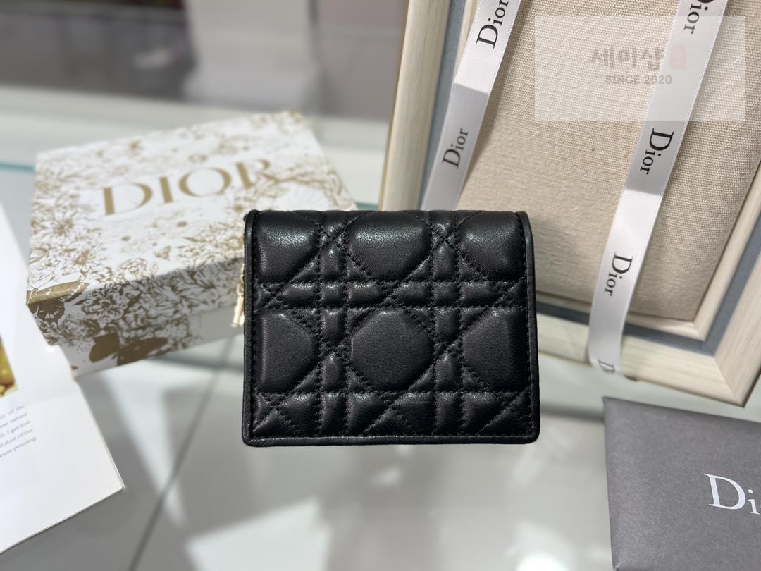 D I O R Dior Mini Lady Wallet Cannage 지갑 1번 이미지