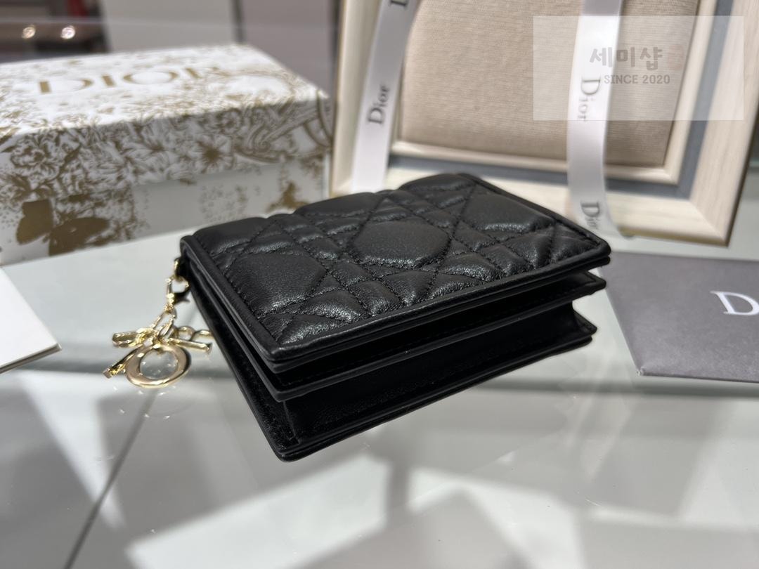 D I O R Dior Mini Lady Wallet Cannage 지갑 3번 이미지
