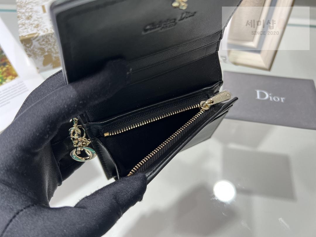D I O R Dior Mini Lady Wallet Cannage 지갑 4번 이미지