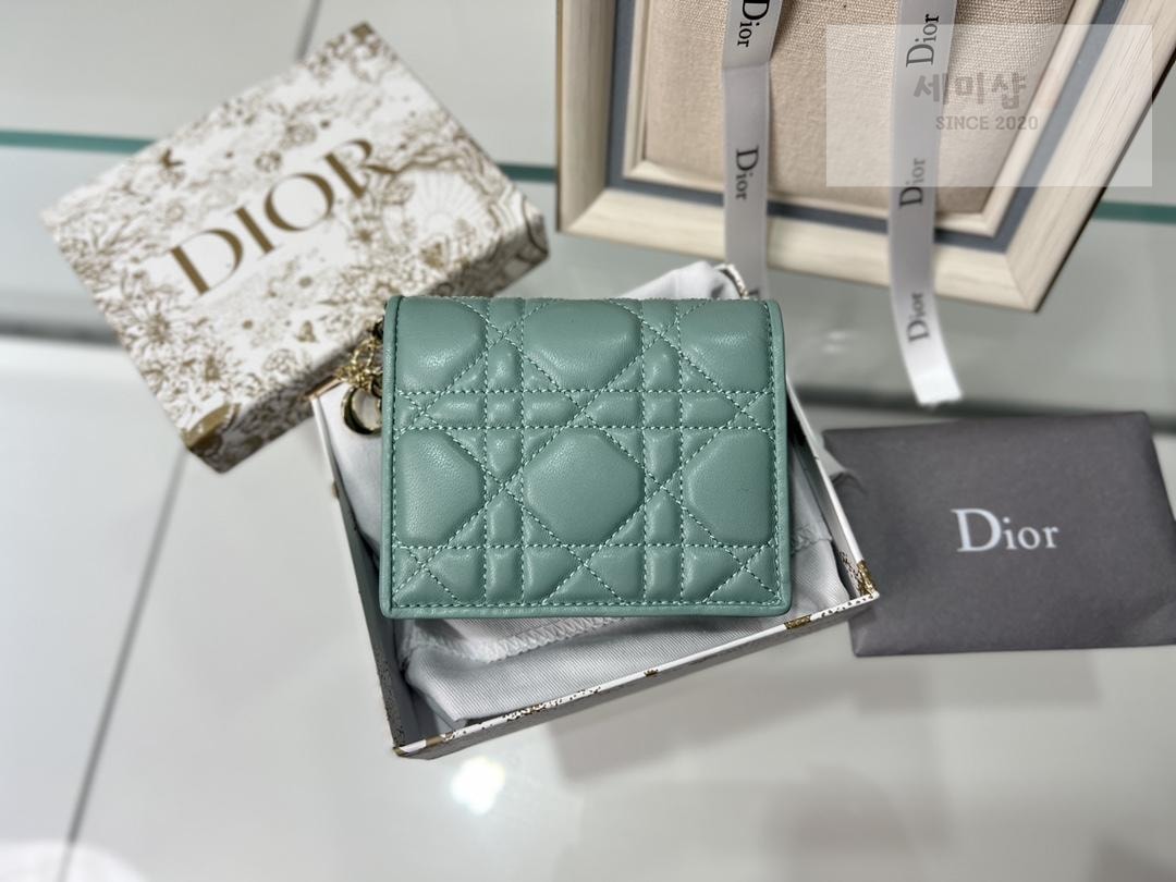 D I O R Dior Mini Lady Wallet Cannage 지갑 7번 이미지