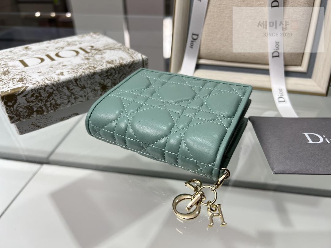 D I O R Dior Mini Lady Wallet Cannage 지갑 9번 이미지