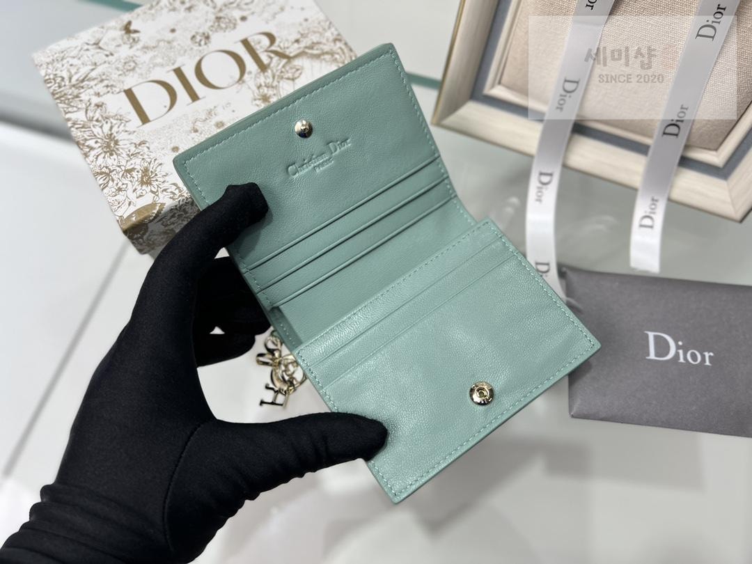 D I O R Dior Mini Lady Wallet Cannage 지갑 10번 이미지