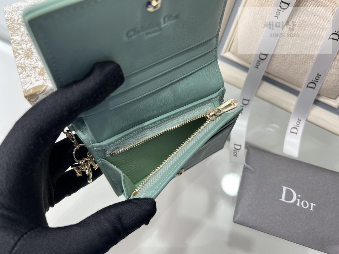 D I O R Dior Mini Lady Wallet Cannage 지갑 11번 이미지