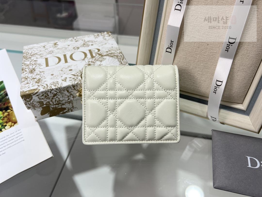 D I O R Dior Mini Lady Wallet Cannage 지갑 12번 이미지