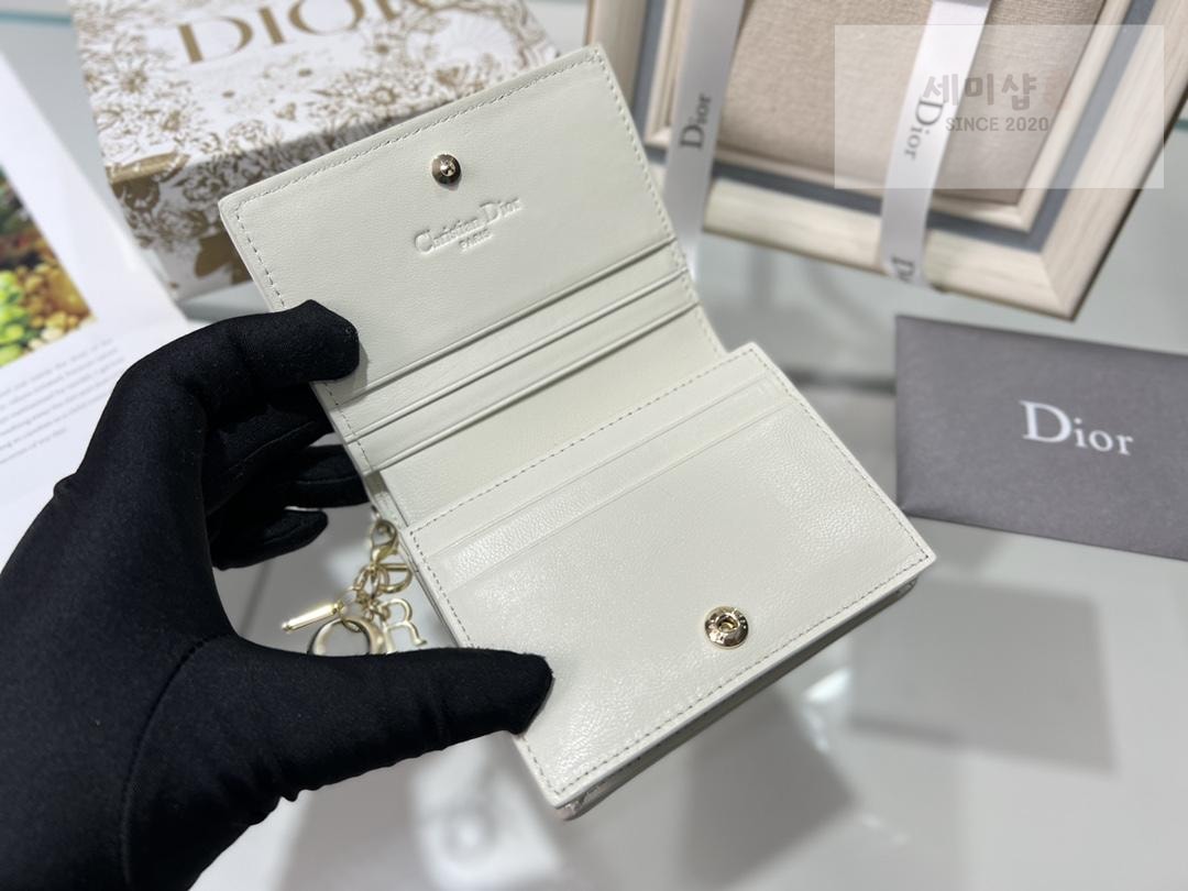 D I O R Dior Mini Lady Wallet Cannage 지갑 15번 이미지