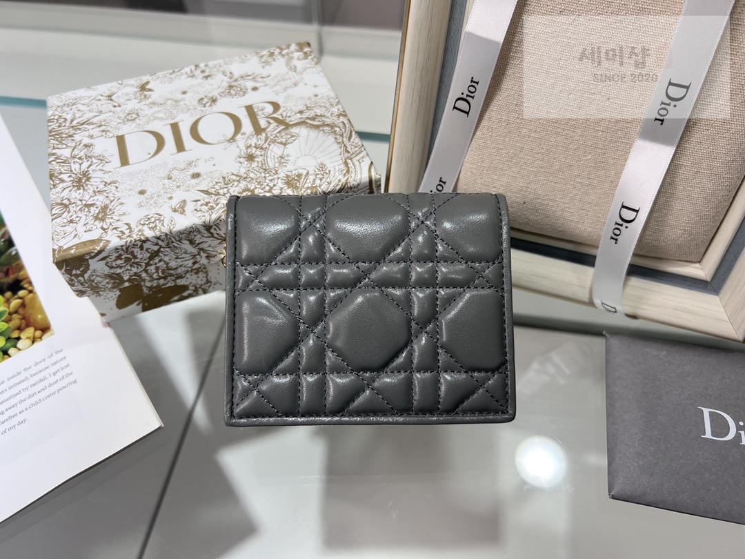 D I O R Dior Mini Lady Wallet Cannage 지갑 29번 이미지