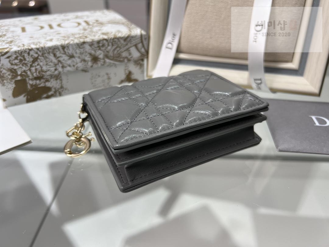 D I O R Dior Mini Lady Wallet Cannage 지갑 21번 이미지