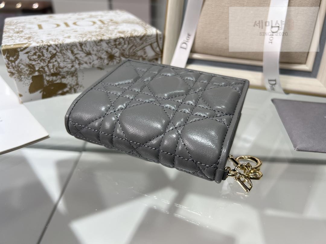 D I O R Dior Mini Lady Wallet Cannage 지갑 30번 이미지