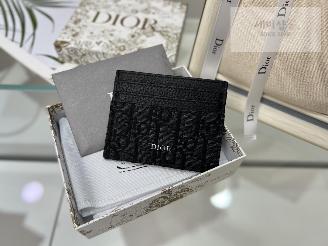 D I O R Dior Oblique Card Holder 지갑 5번 이미지
