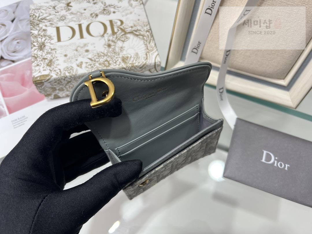 D I O R Dior Oblique Saddle Flap Holder 지갑 5번 이미지