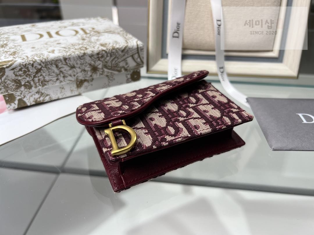 D I O R Dior Oblique Saddle Flap Holder 지갑 8번 이미지