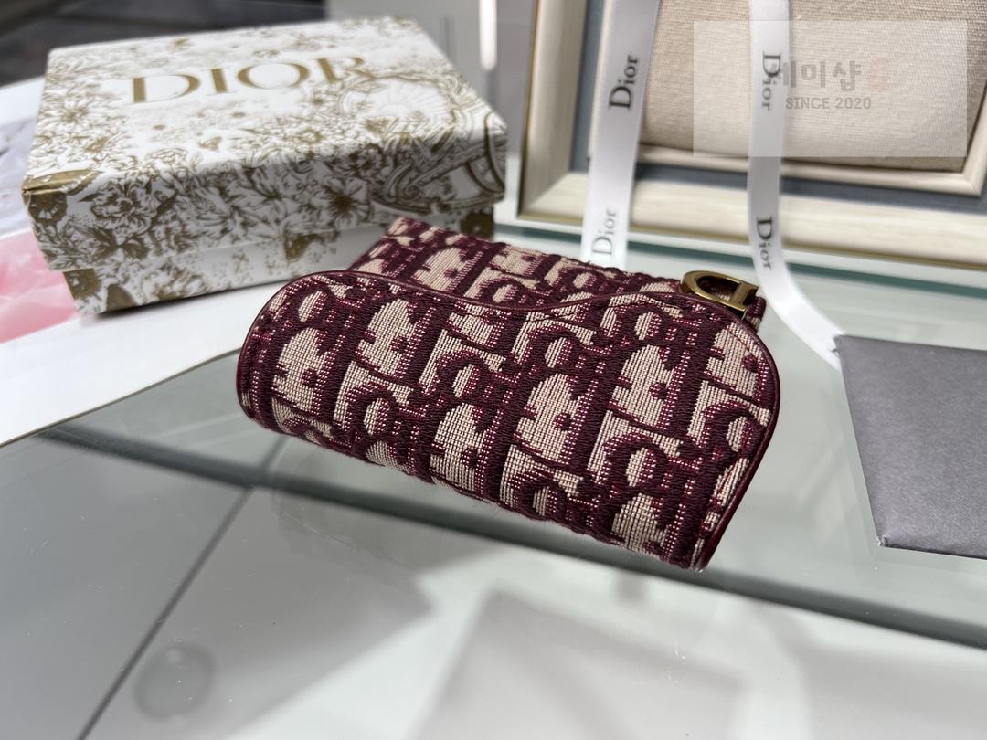 D I O R Dior Oblique Saddle Flap Holder 지갑 9번 이미지