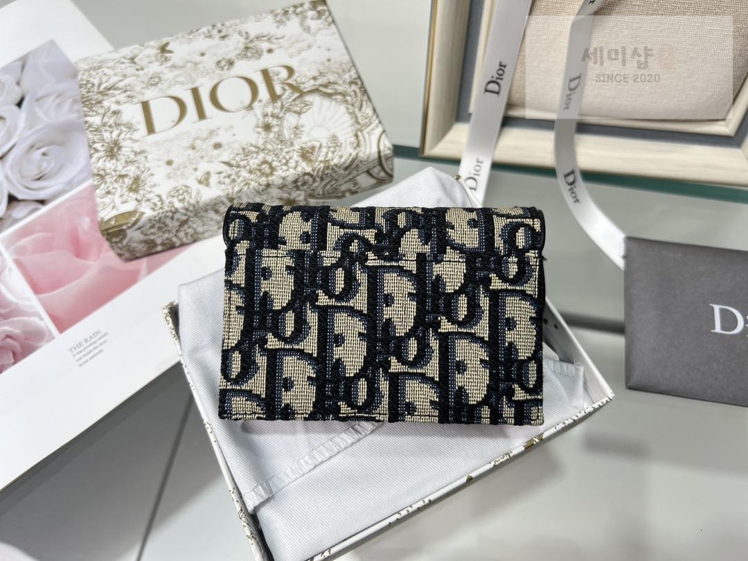 D I O R Dior Oblique Saddle Flap Holder 지갑 11번 이미지