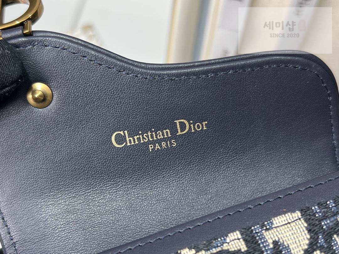 D I O R Dior Oblique Saddle Flap Holder 지갑 14번 이미지