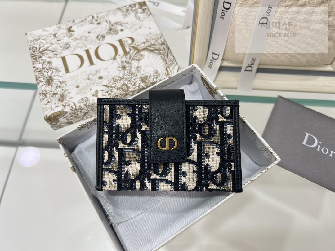 D I O R Dior Patent 5 Gusset Card Horder 지갑 13번 이미지