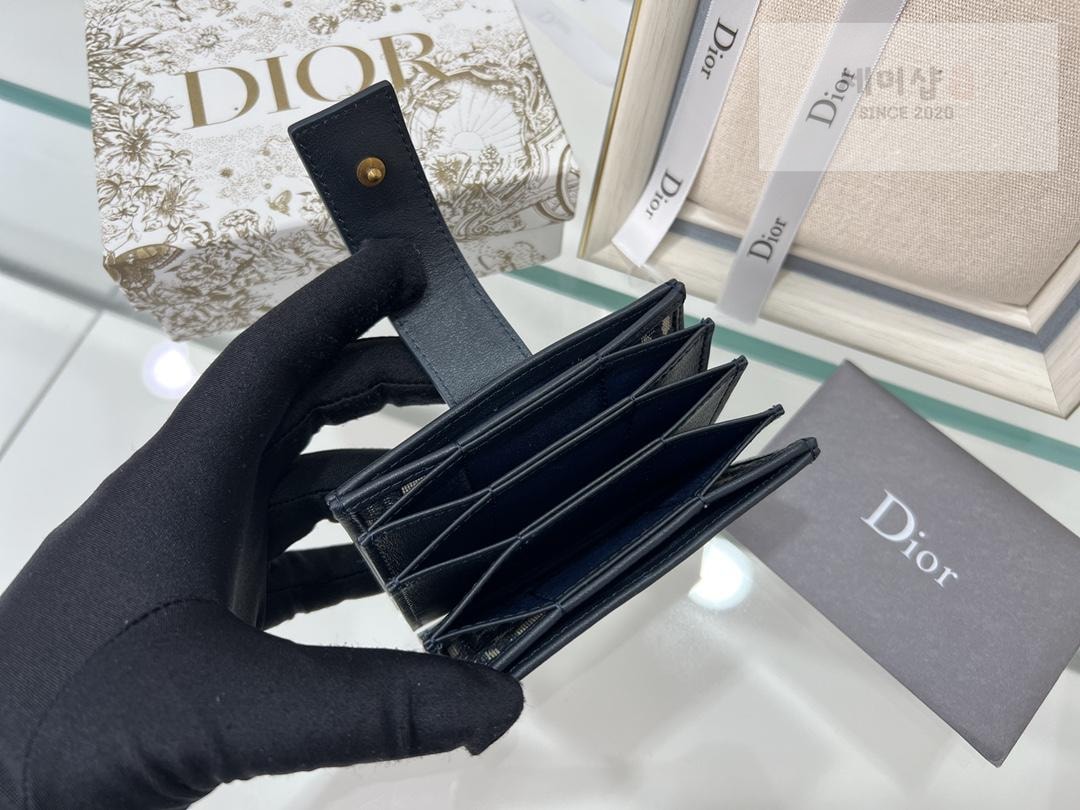 D I O R Dior Patent 5 Gusset Card Horder 지갑 15번 이미지