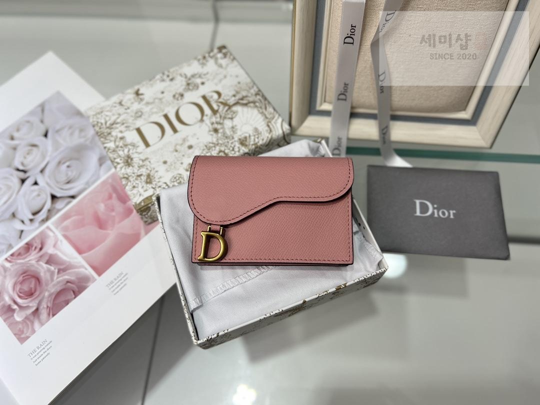 D I O R Dior Saddle Flap Card Holder 지갑 1번 이미지