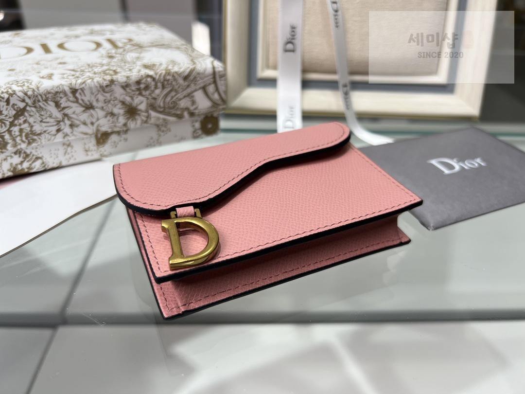 D I O R Dior Saddle Flap Card Holder 지갑 2번 이미지