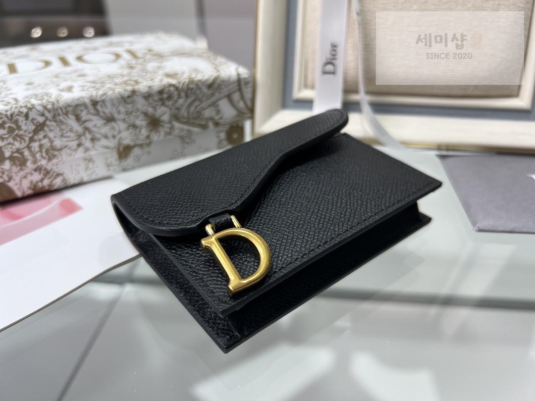 D I O R Dior Saddle Flap Card Holder 지갑 5번 이미지