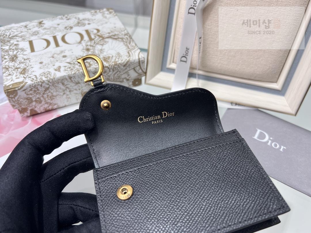 D I O R Dior Saddle Flap Card Holder 지갑 7번 이미지