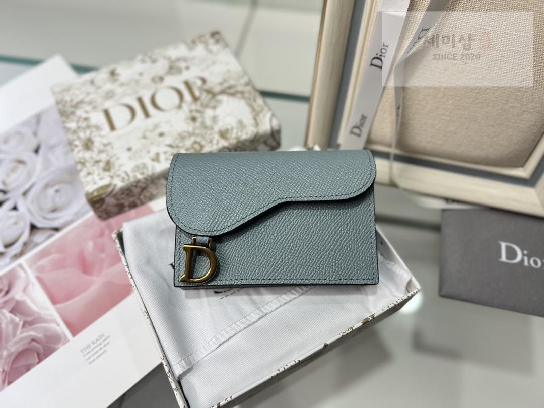 D I O R Dior Saddle Flap Card Holder 지갑 8번 이미지