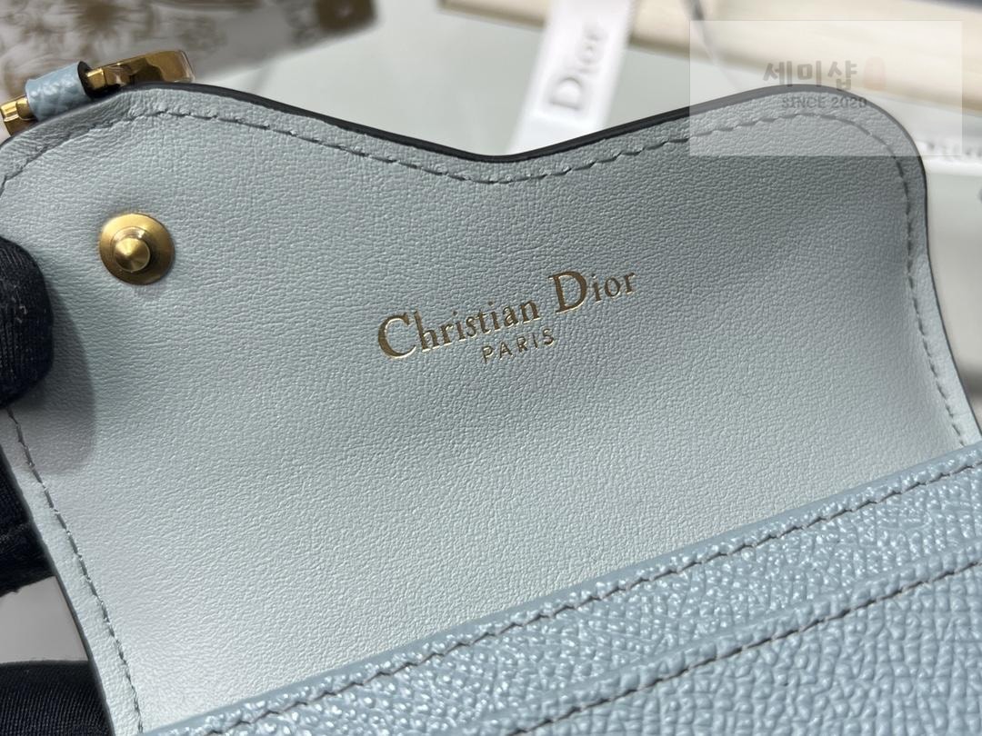 D I O R Dior Saddle Flap Card Holder 지갑 12번 이미지