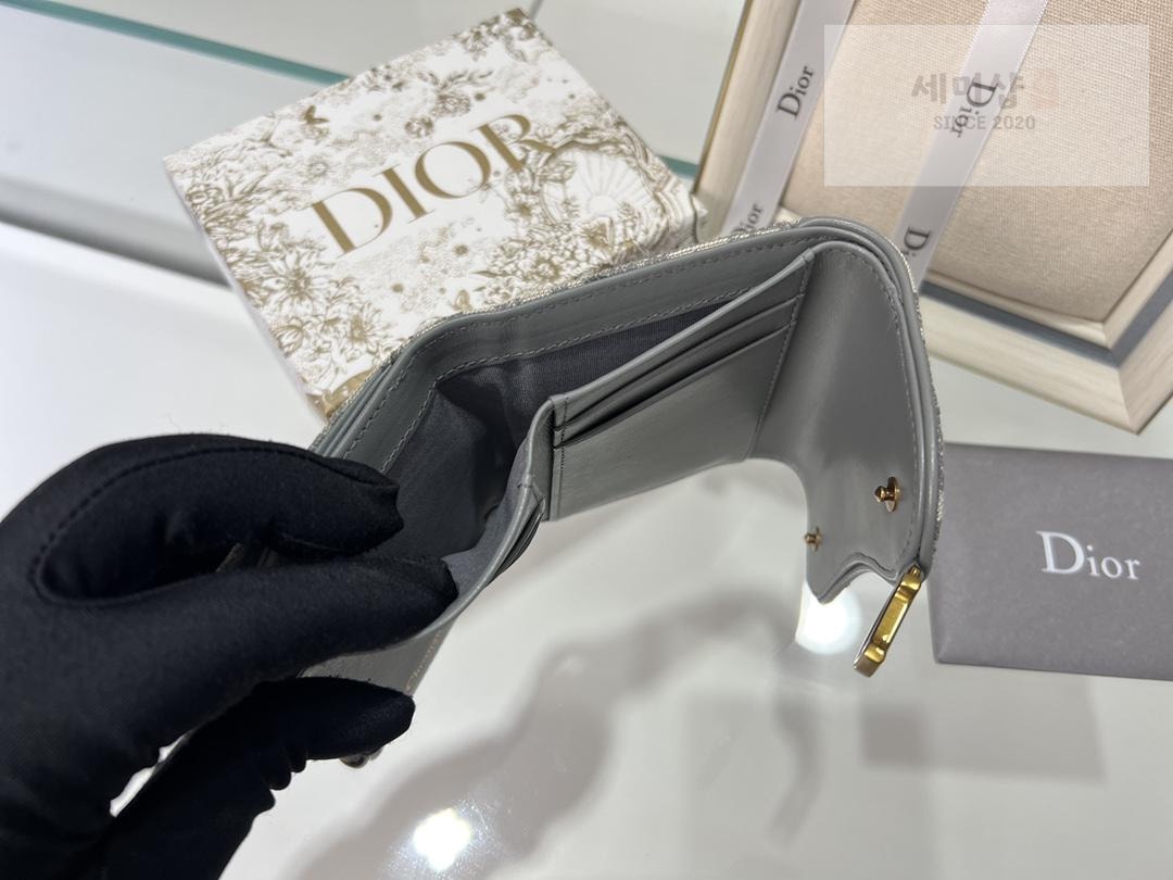 D I O R Dior Saddle Lotus Oblique Wallet 지갑 10번 이미지