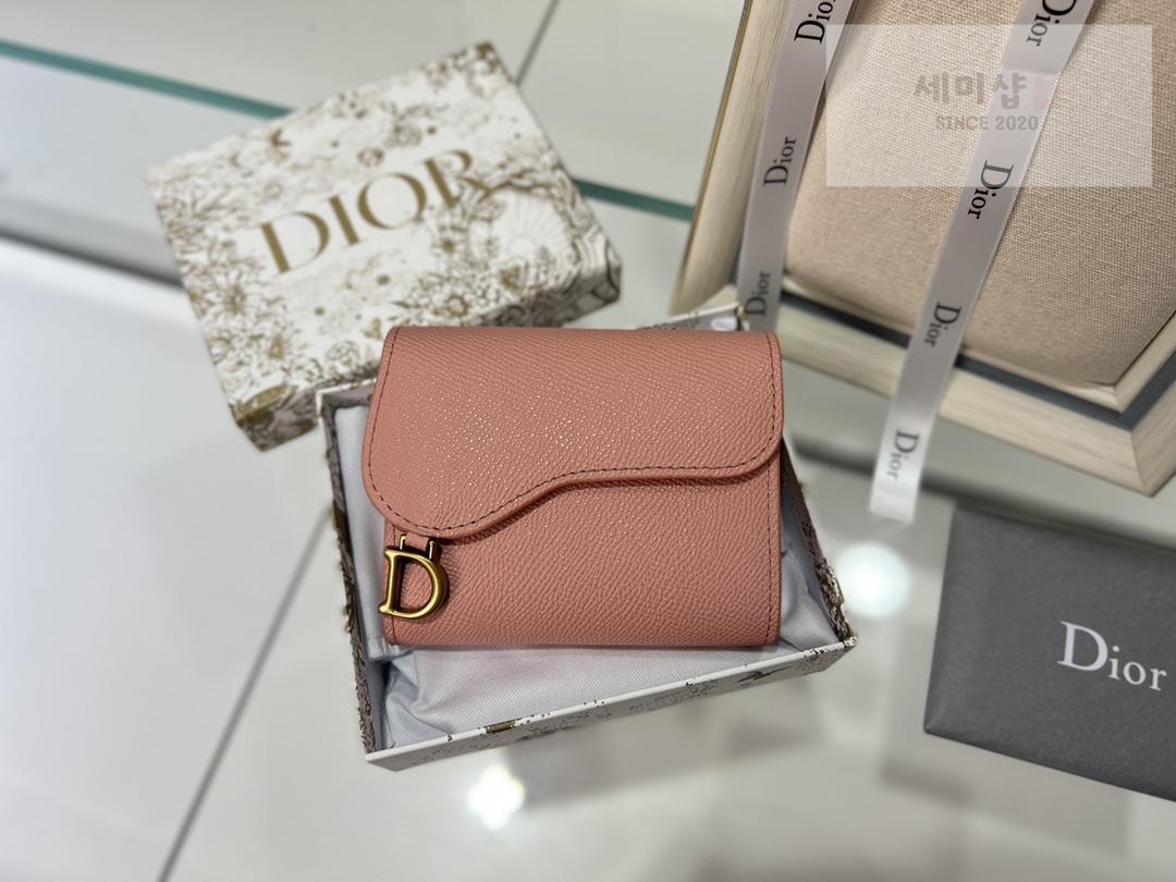 D I O R Dior Saddle Lotus Wallet 지갑 9번 이미지