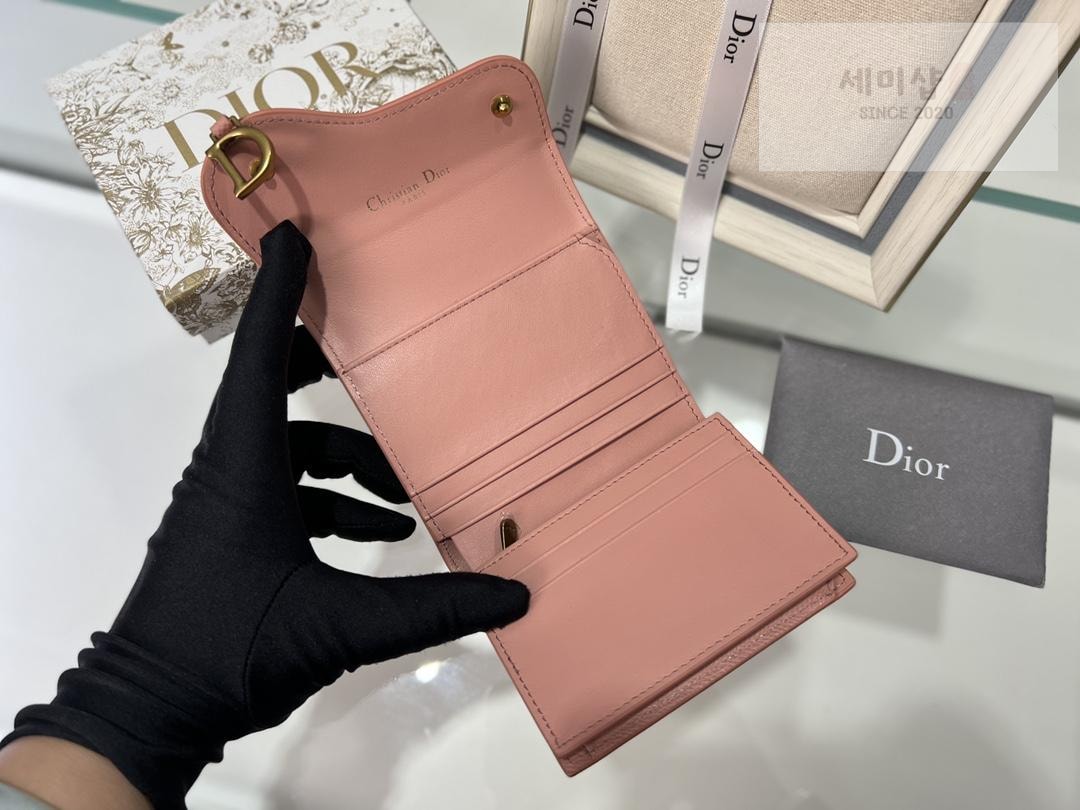 D I O R Dior Saddle Lotus Wallet 지갑 15번 이미지