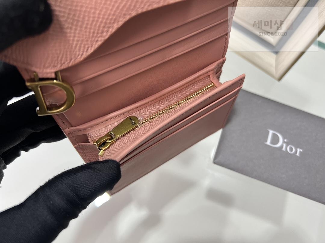 D I O R Dior Saddle Lotus Wallet 지갑 12번 이미지
