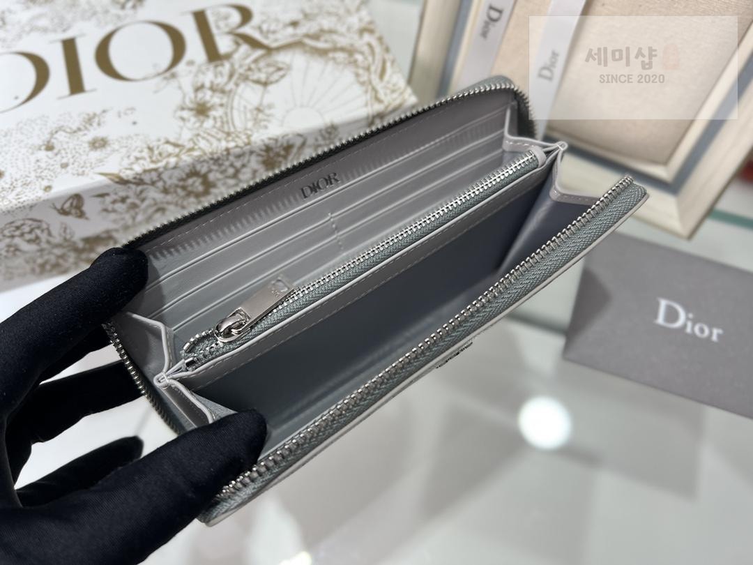 D I O R Dior Zipped Long Wallet 레플리카 5번 이미지 - 지갑 | 세미샵 레플리카 사이트
