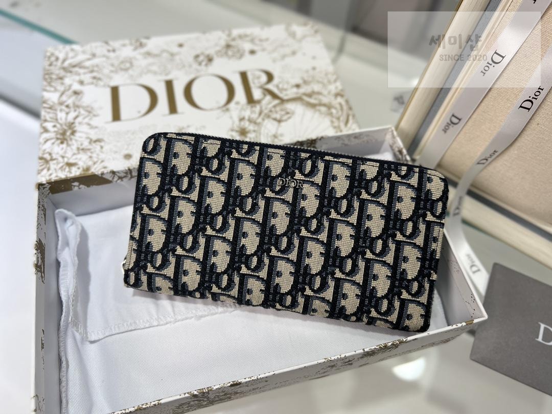 D I O R Dior Zipped Long Wallet 레플리카 18번 이미지 - 지갑 | 세미샵 레플리카 사이트