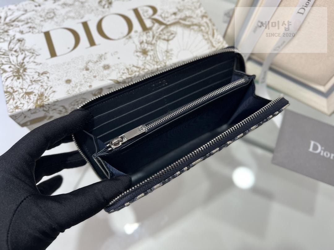 D I O R Dior Zipped Long Wallet 레플리카 22번 이미지 - 지갑 | 세미샵 레플리카 사이트