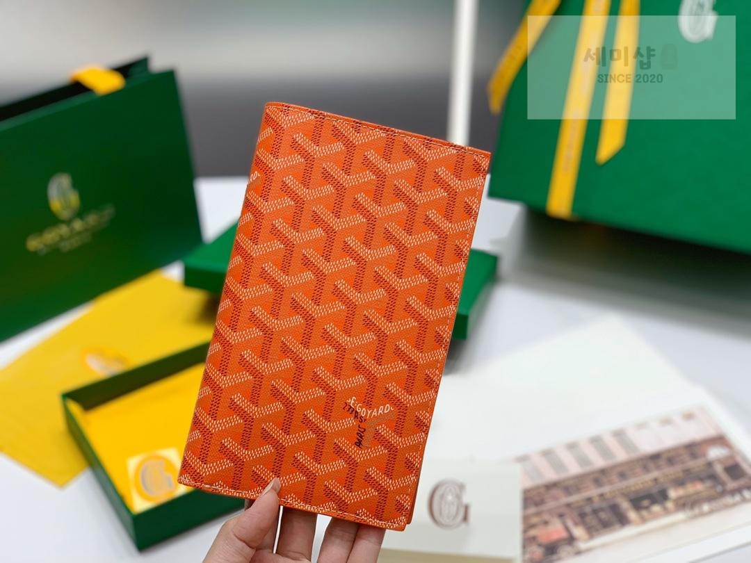 G O Y A R D Goyard Bi Fold Long Wallet 오렌지 지갑 1번 이미지