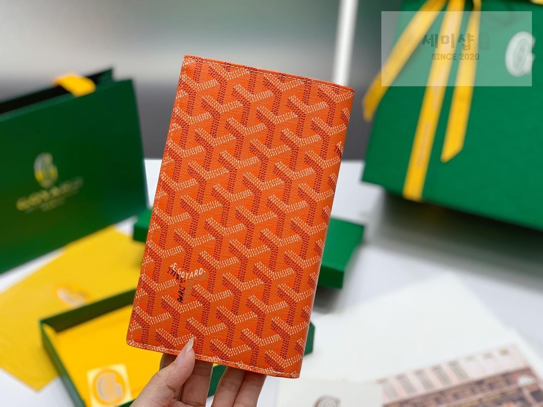 G O Y A R D Goyard Bi Fold Long Wallet 오렌지 지갑 2번 이미지