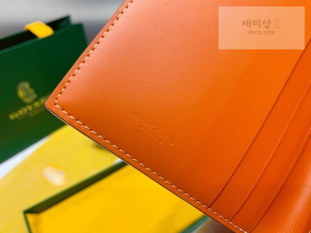 G O Y A R D Goyard Bi Fold Long Wallet 오렌지 지갑 5번 이미지