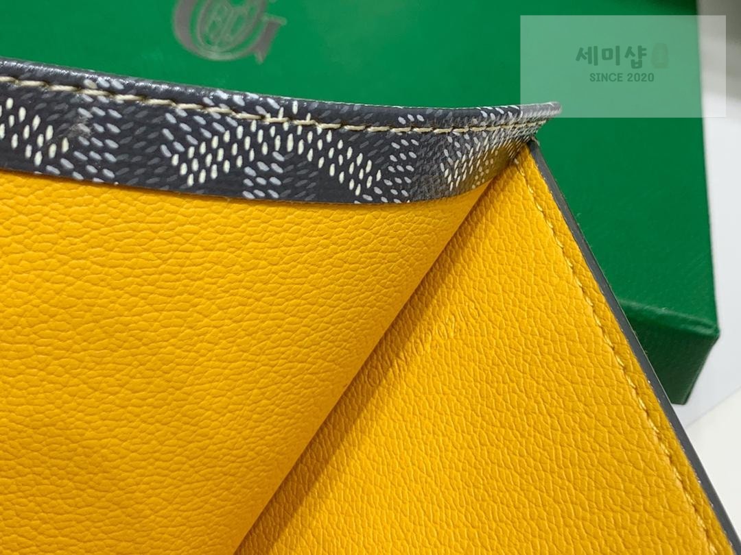 G O Y A R D Goyard Bi Fold Long Wallet 오렌지 지갑 21번 이미지
