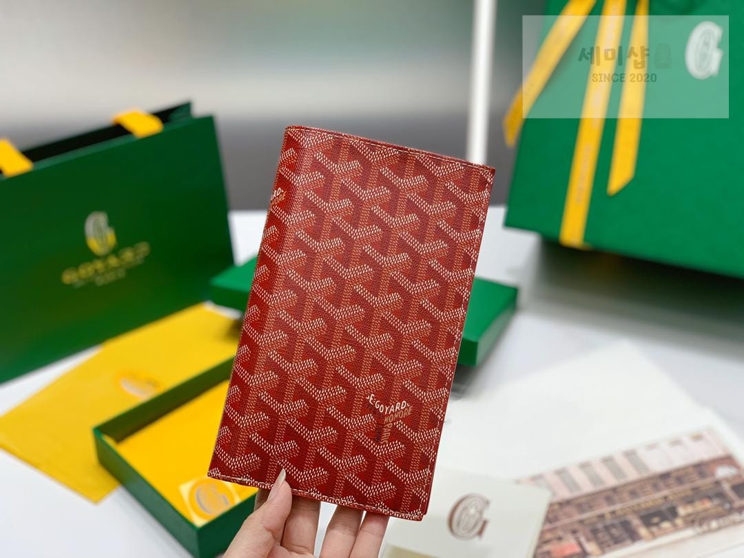 G O Y A R D Goyard Bi Fold Long Wallet 오렌지 지갑 22번 이미지