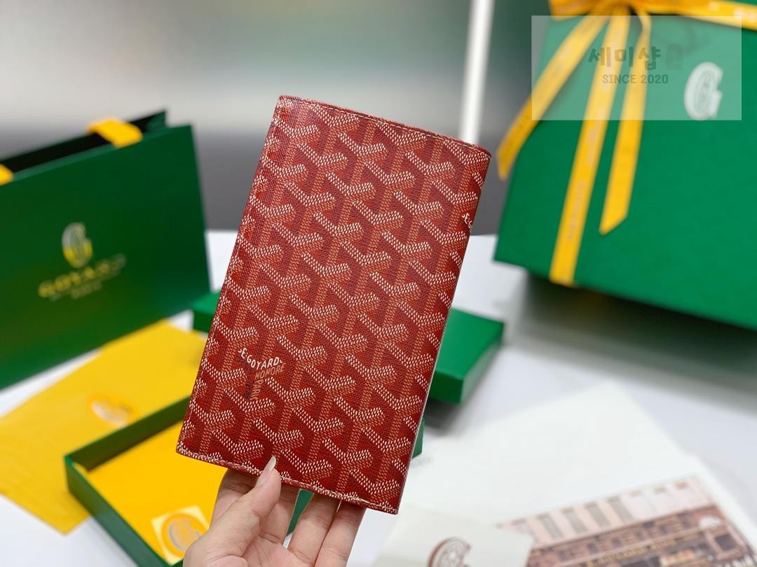 G O Y A R D Goyard Bi Fold Long Wallet 오렌지 지갑 23번 이미지